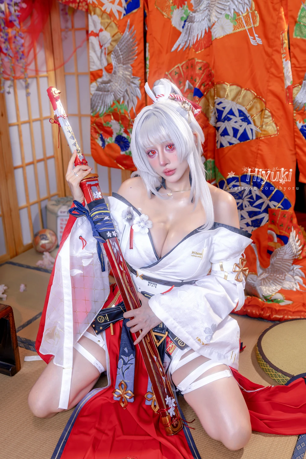 Cosplay 日本性感萝莉Byoru – Hiyuki 鸣潮 绯雪 第8张图