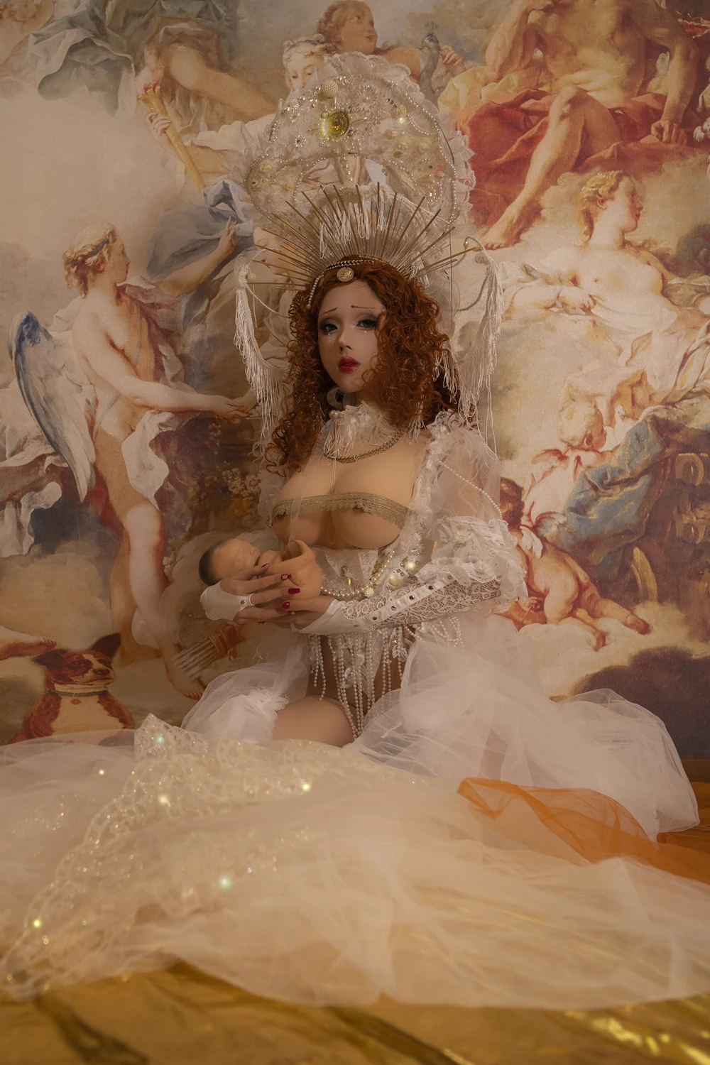 Cosplay 钛合金TiTi – 圣诞圣母 第3张图