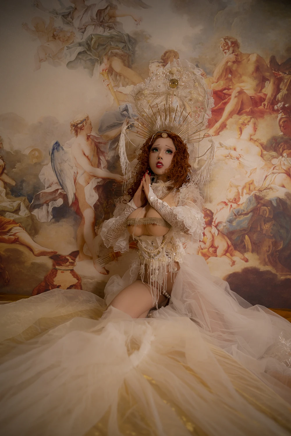 Cosplay 钛合金TiTi – 圣诞圣母 第5张图