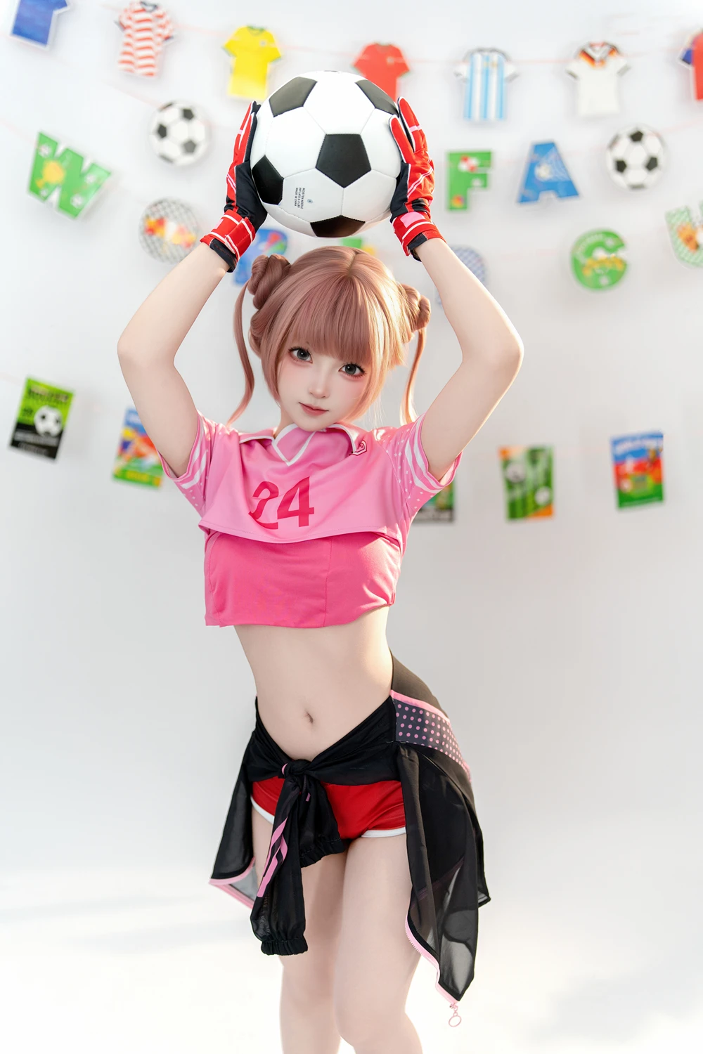 Cosplay Bangni邦尼 – 金牌门将 第2张图