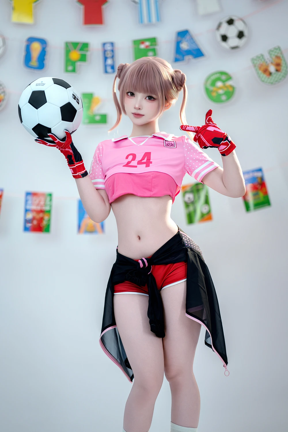 Cosplay Bangni邦尼 – 金牌门将 第11张图