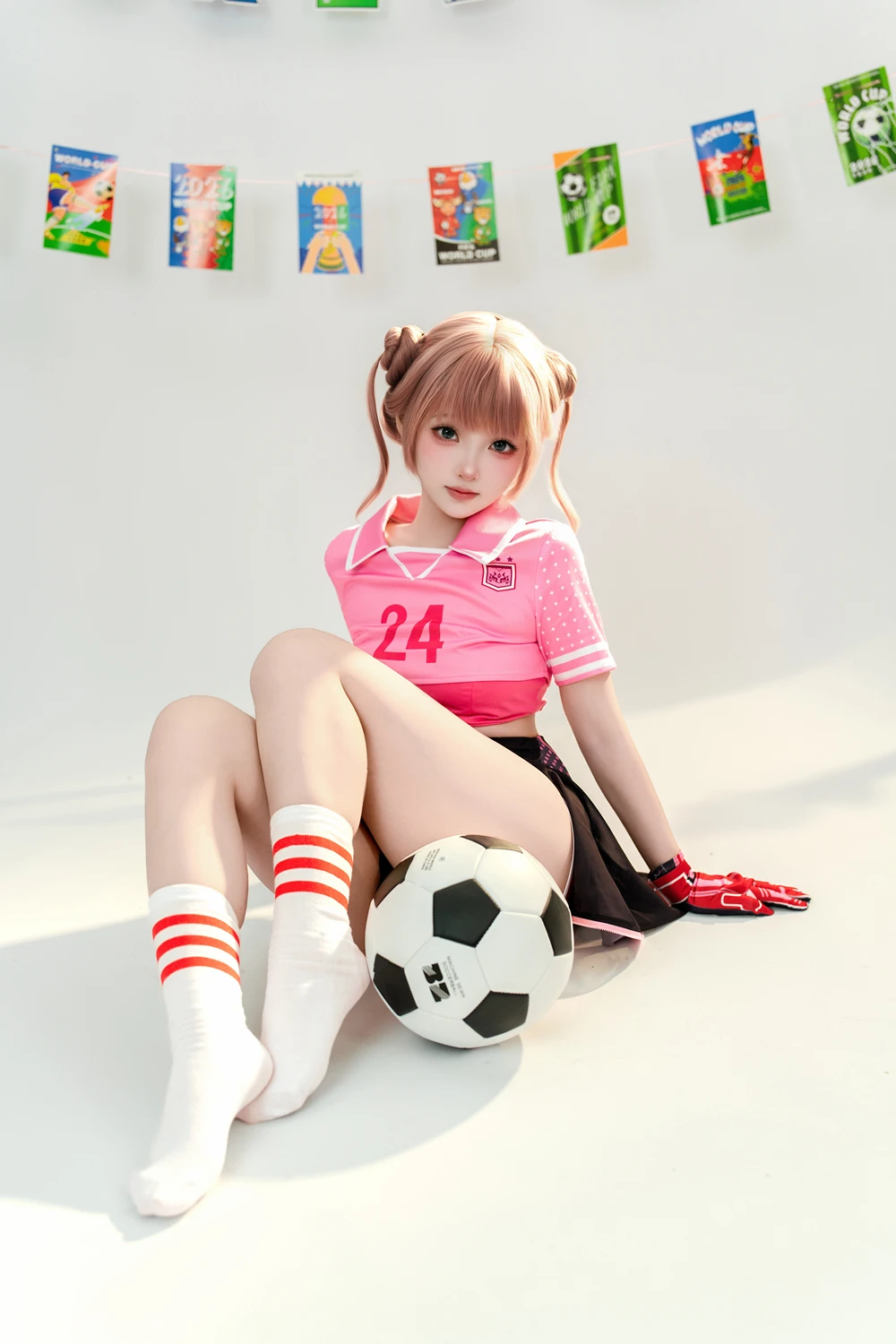 Cosplay Bangni邦尼 – 金牌门将 第14张图