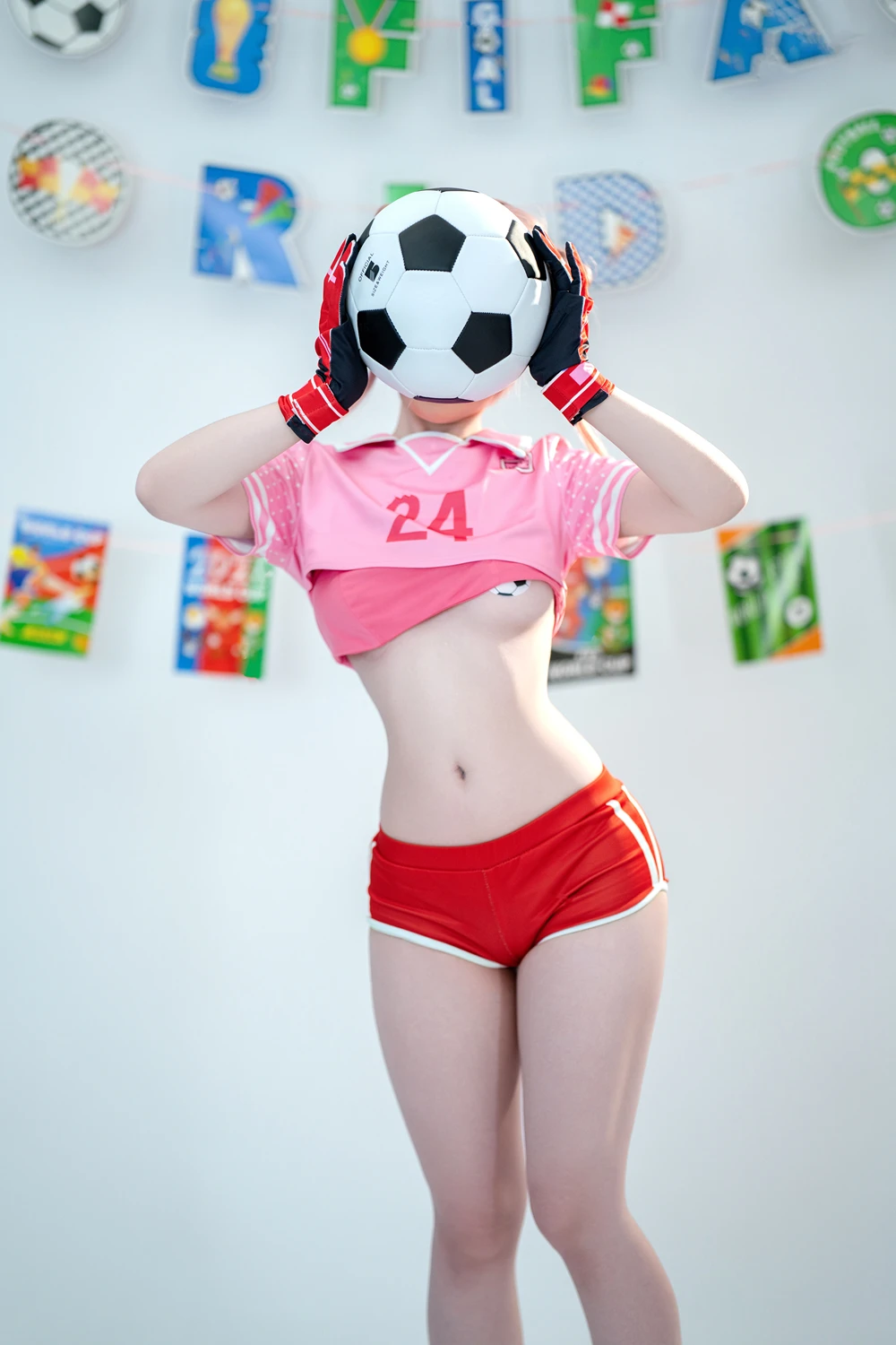 Cosplay Bangni邦尼 – 金牌门将 第22张图