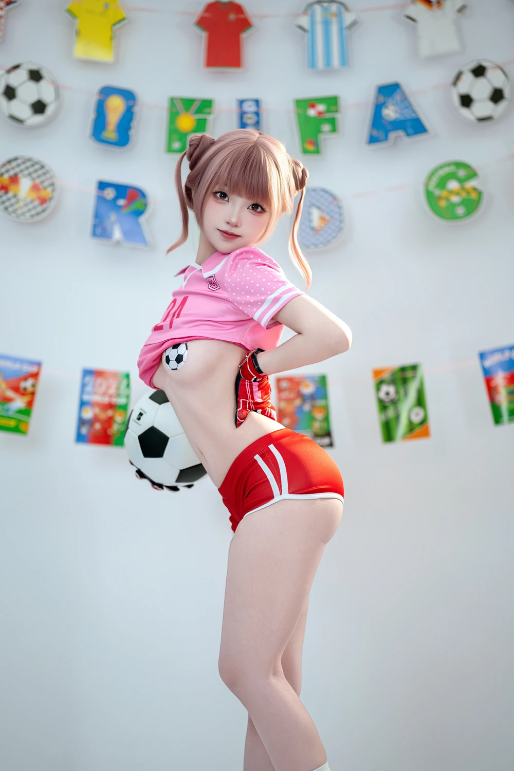 Cosplay Bangni邦尼 – 金牌门将 第25张图