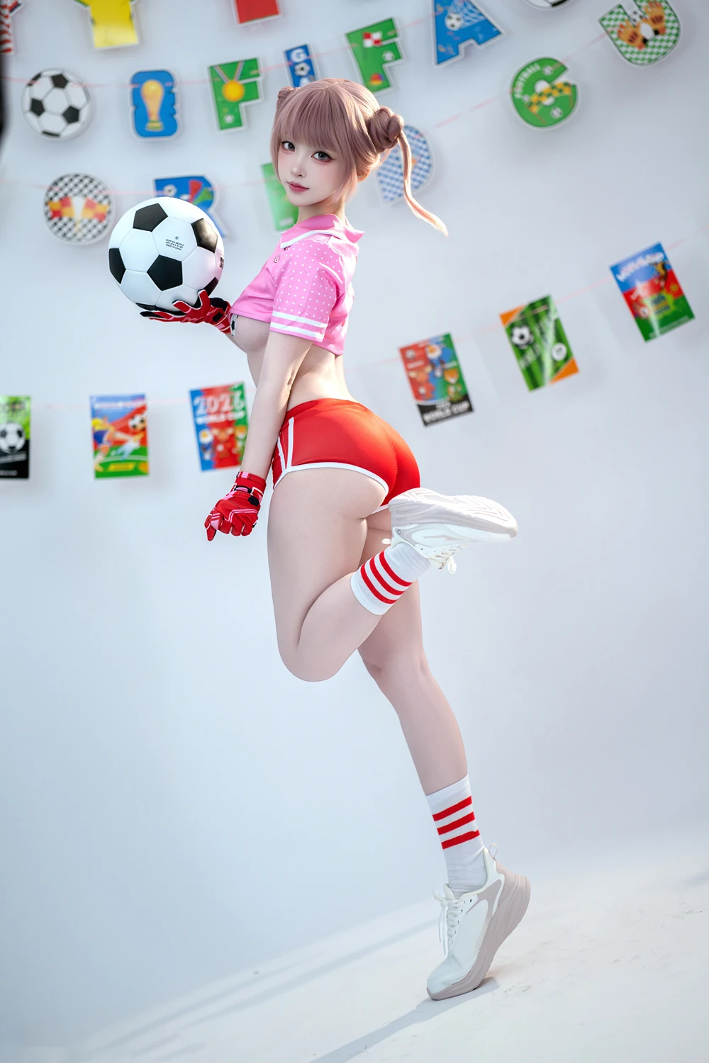 Cosplay Bangni邦尼 – 金牌门将 第26张图