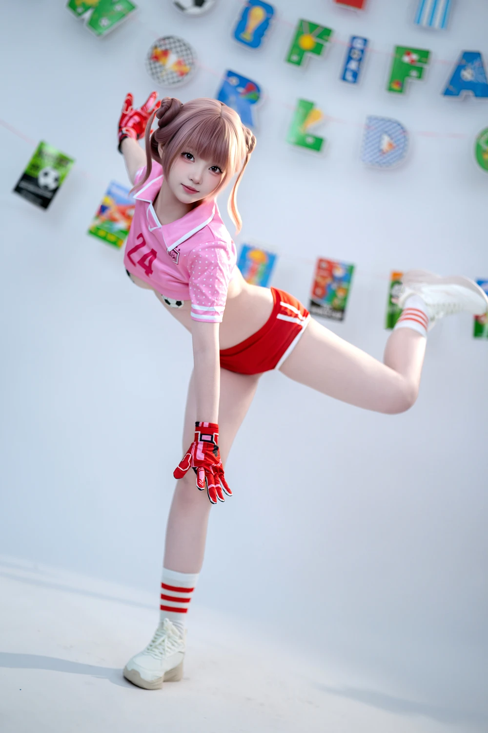 Cosplay Bangni邦尼 – 金牌门将 第39张图