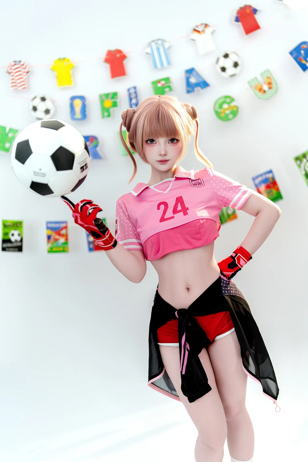 Cosplay Bangni邦尼 – 金牌门将 第5张图