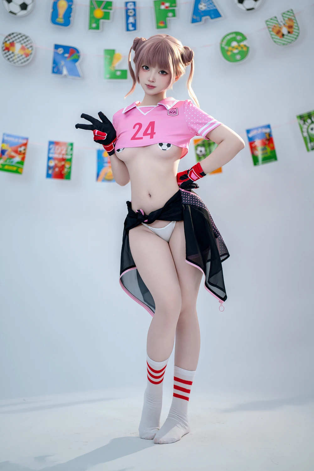 Cosplay Bangni邦尼 – 金牌门将 第45张图