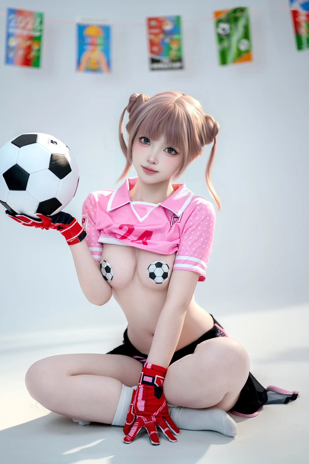 Cosplay Bangni邦尼 – 金牌门将 第52张图