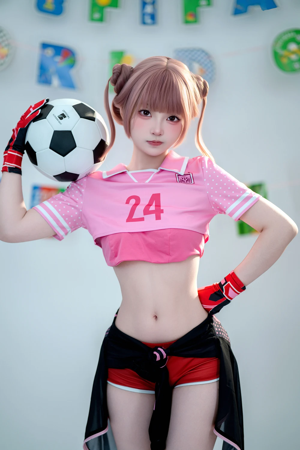 Cosplay Bangni邦尼 – 金牌门将 第9张图